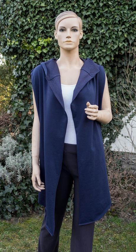 Oversize vesta s kapucňou, xl