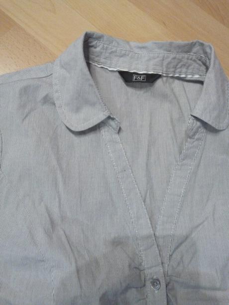 Blúzka jemne pásikavá 42, f&f,42