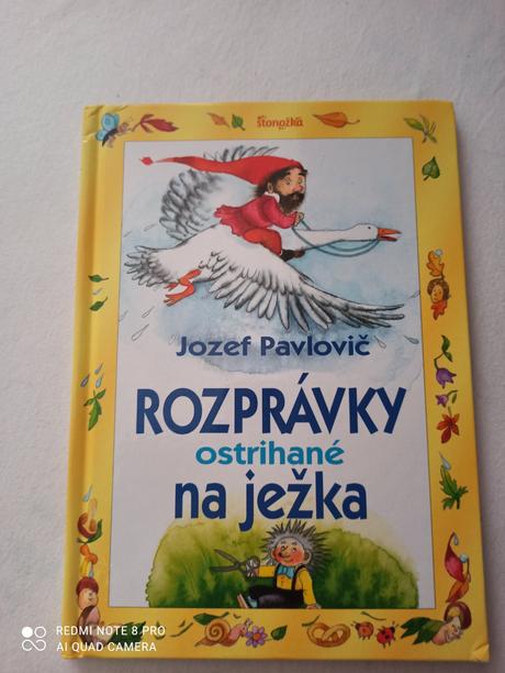 Kniha rozprávky ostrihané na ježka,