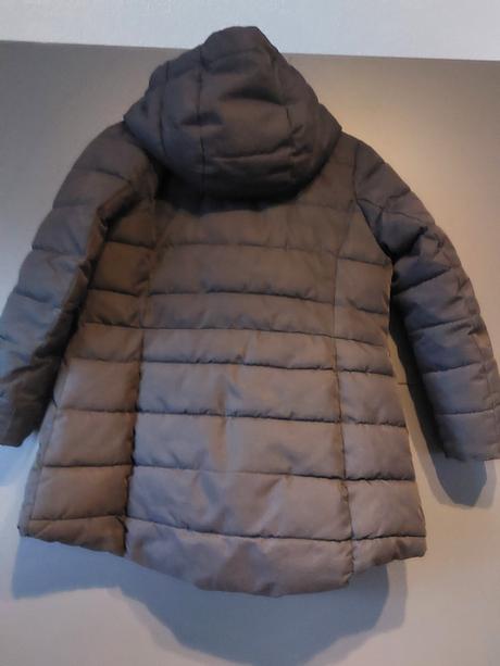 Krásna predĺžená bunda s kapucnou 7-8 rokov, kik,128