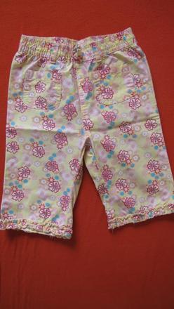 žlté 3/4 nohavice kiki - kiko, 104