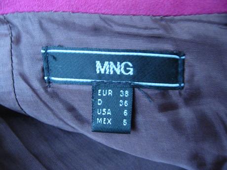 Vlnená sukňa mango, mango,36