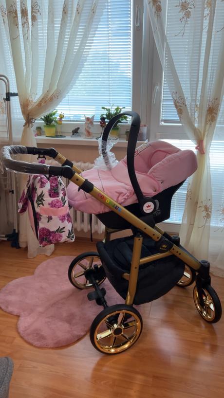 Krásny kočík 3v1, babylux