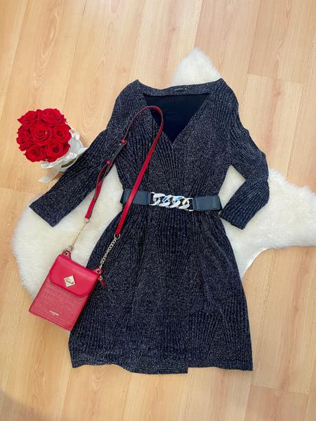 Šaty trblietavé, m