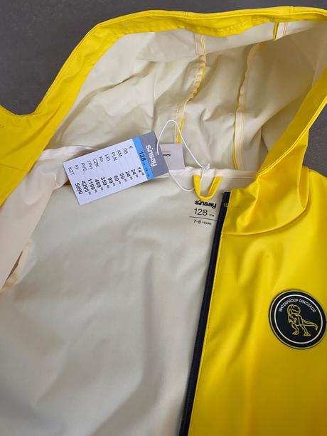 Pogumovaná bunda do dažda, sinsay,128