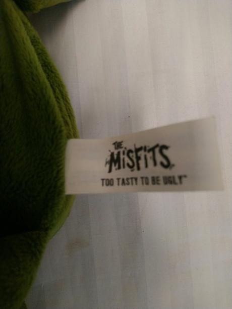 Plyšový škriatok zelený gremlin, misfits, 30 cm, 