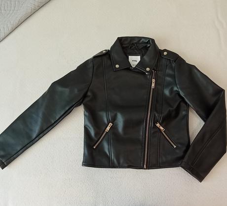 Kožená bundička, sinsay,140