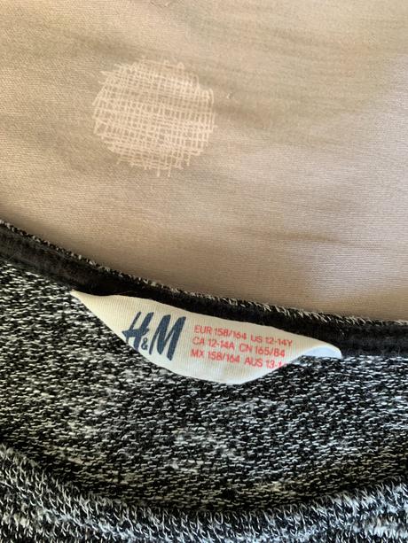 Tričko, h&m,158