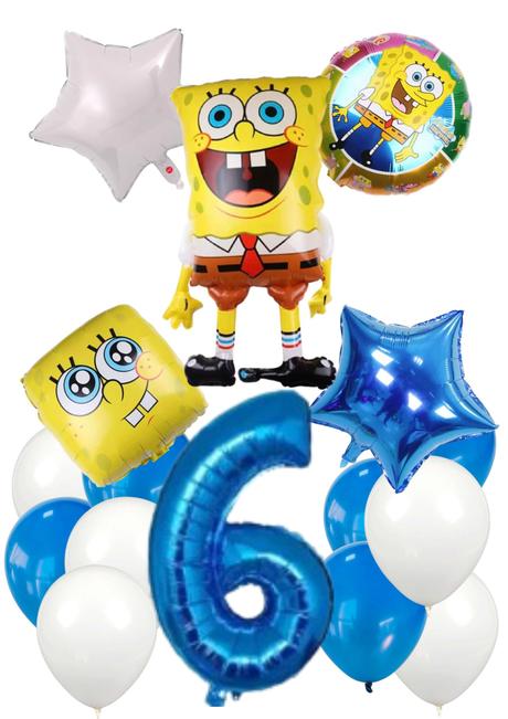 Balóny spongebob 84cm - až 15/16 kusov, 