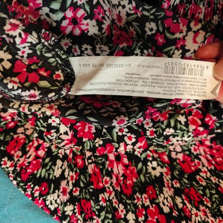 Tociva elastická kvetinova sukna, l