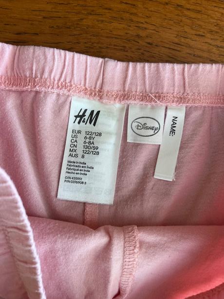 Letné pyžamko s jednorožcom 116, h&m,116
