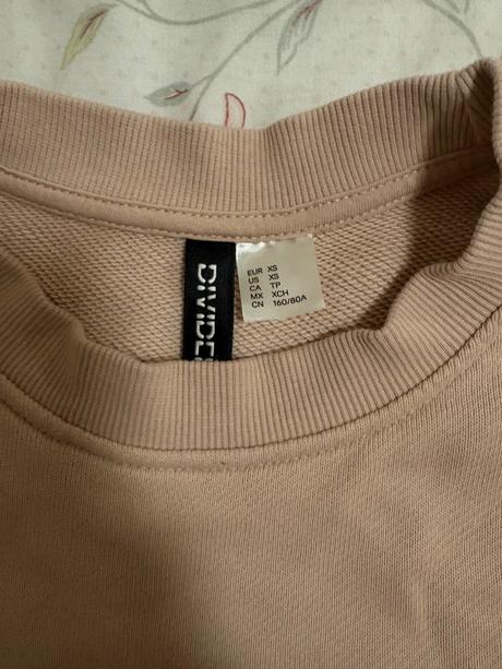 Mikina s volanikmi, h&m,xs