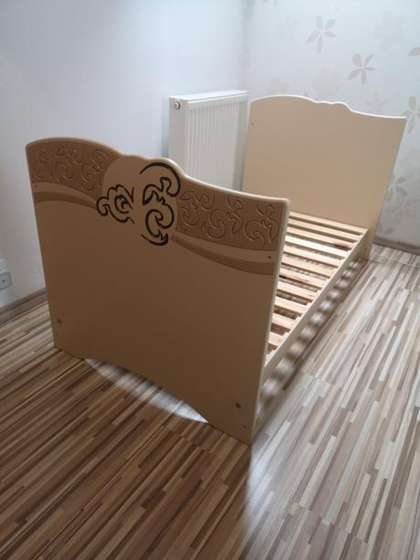 Detská postieľka meblik, šírka (cm): 70,dĺžka (cm): 140