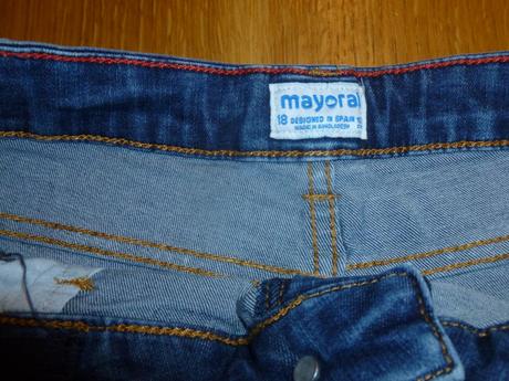 Rifľové šortky, mayoral,164