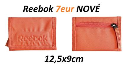 Peňaženka reebok koralová, reebok