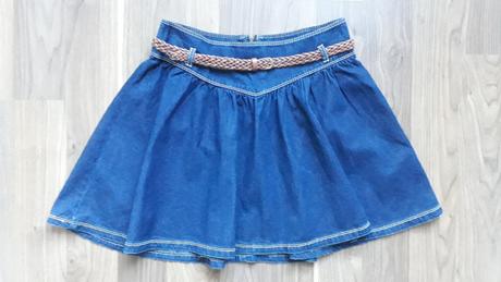 Rifľová sukňa pull&bear, pull&bear,36