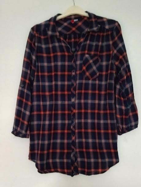 Karovaná košeľa h&m, h&m,s