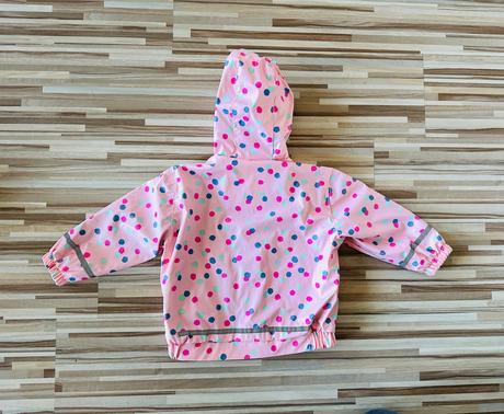Nepremokavá bunda pršiplášť s kapucňou, 98