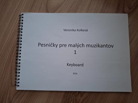 Pesničky pre malých muzikantov 1 keyboard,