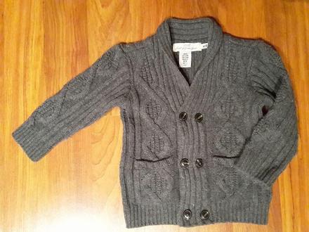 Pletený svetrík, h&m,86