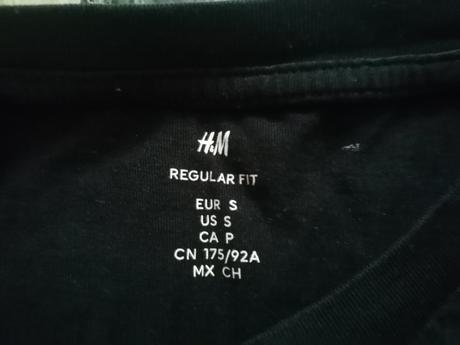 Tričko kr. rukáv s, h&m unisex, h&m,s