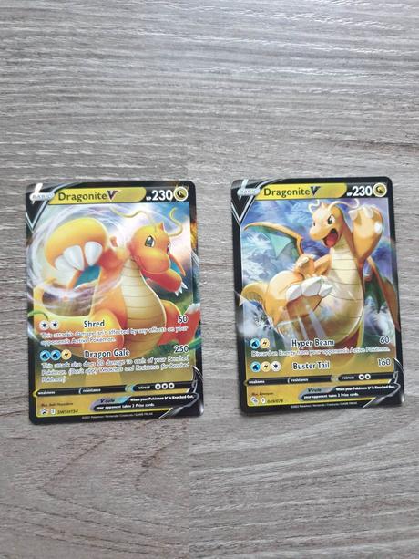 Pokemon leskle karty v, 