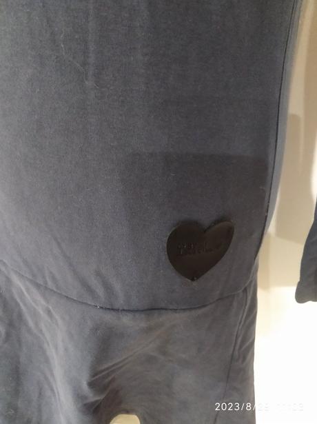 Bavlnene saty s tylom, s