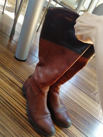 Koženné čižmy, 40