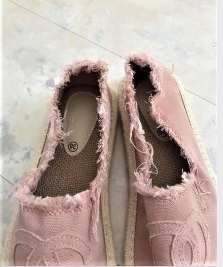 Oštrambané letné plátenky, espadrilky-možná dohoda, 38