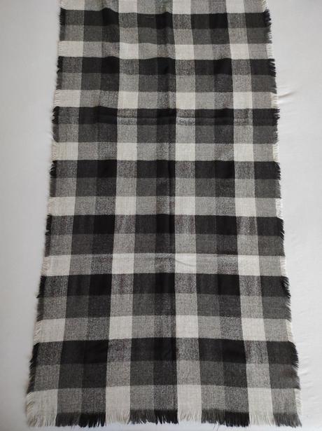 Kockovaný sivo čierny šál mohito, mohito