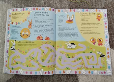 Veľkonočné dekorácie, šablóny a časopis, 