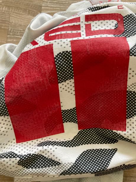 Dámska maskáčová mikina double red, l