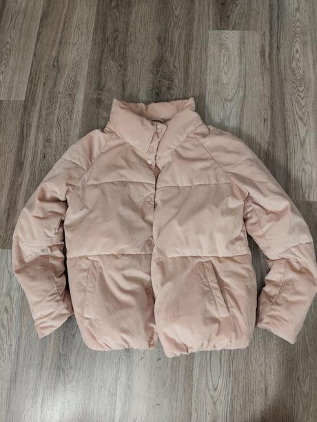 Pudrovo ružová bunda, l