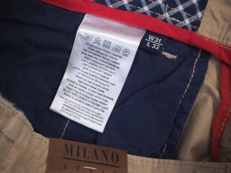 Kvalitné pánske kraťasy milano italy, m