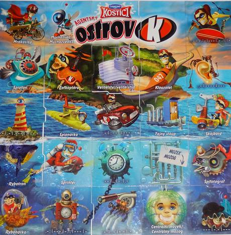 Magnetky kostíci - agentský ostrov k,