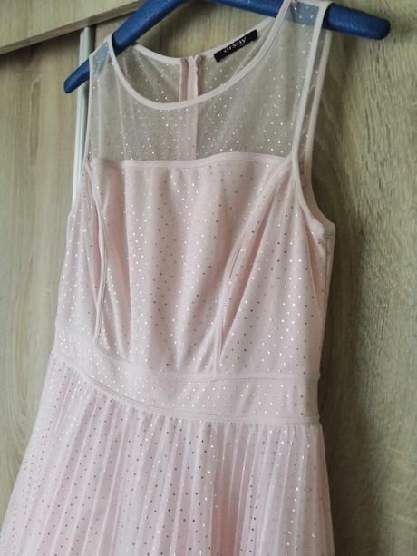 Plisované šaty, orsay,m