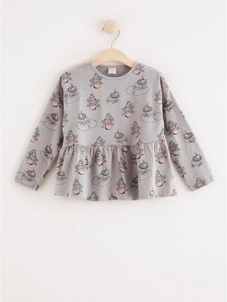 Žabkové tričko/tunika, lindex,128