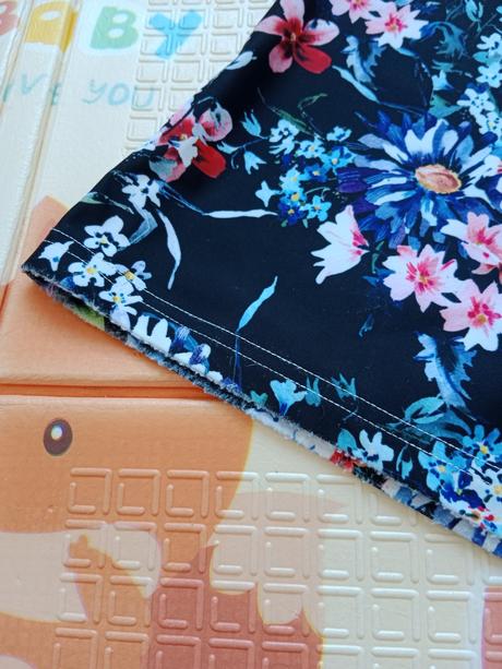 Kvietkovaná letná sukňa, gate,m