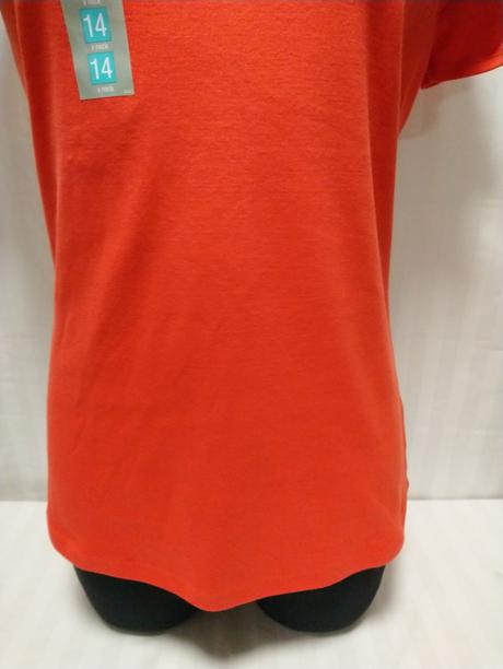 Dámsky červený bavlnený top, marks & spencer, marks & spencer,l