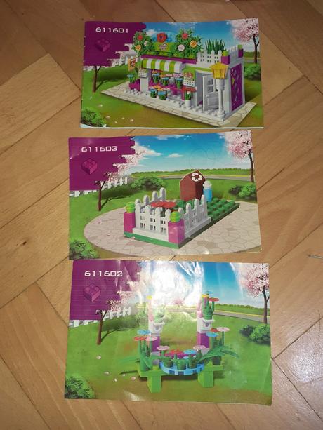 Stavebnica kvetinový stánok, 