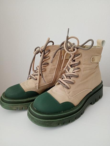 Prechodné army topánky 37, reserved,37