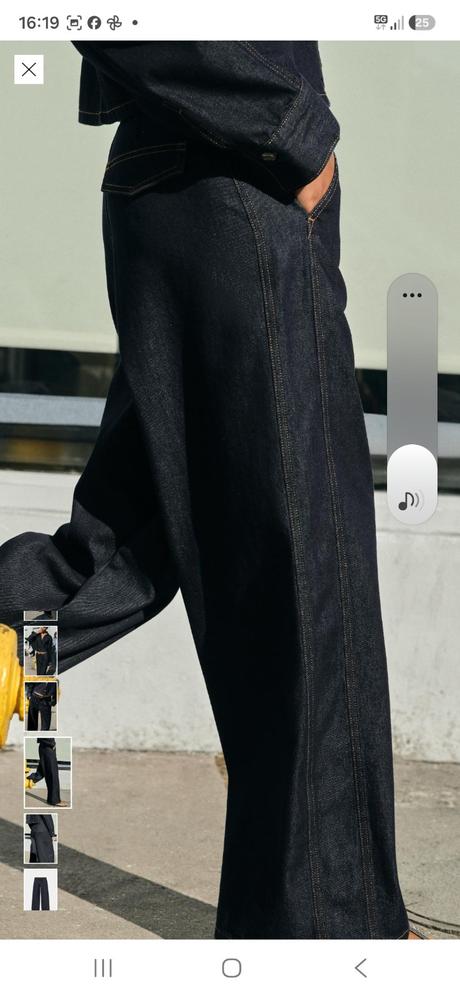 Široké rifle zara, zara,40