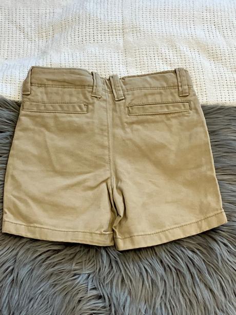 Chlapčenské rifľové šortky hnedé gap (80), gap,80