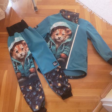 Softshell súprava little puki, 122