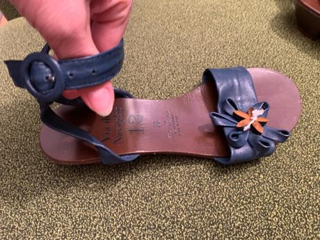 Kožené sandálky, 36