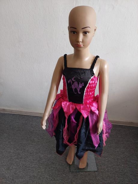 Čarodejnica karnevalové šaty veľ.110-122,