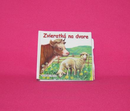 Zvieratká na dvore - leporelo, 