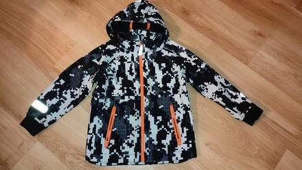 Softshellová vetrovka, lindex,128