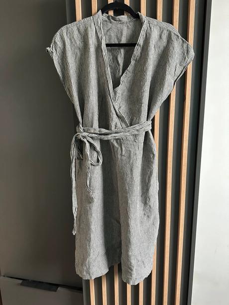 Ninja retzer lanové šaty, m