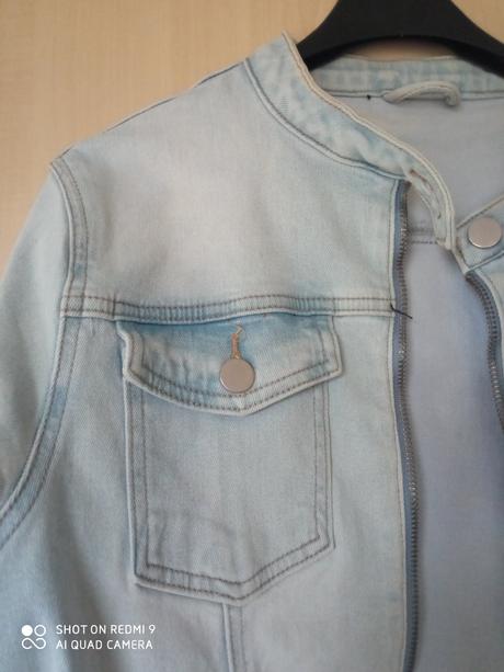 Riflová bunda s poštovným, 36